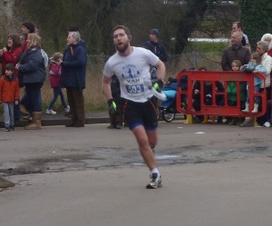 Dan running in Berkhamsted Half Marathon