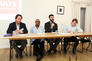 L-R Ben Taylor, Aminata Shamit Koroma, Dr Jeff Garmany