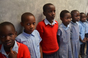Children at the JEHACE school in Nairobi