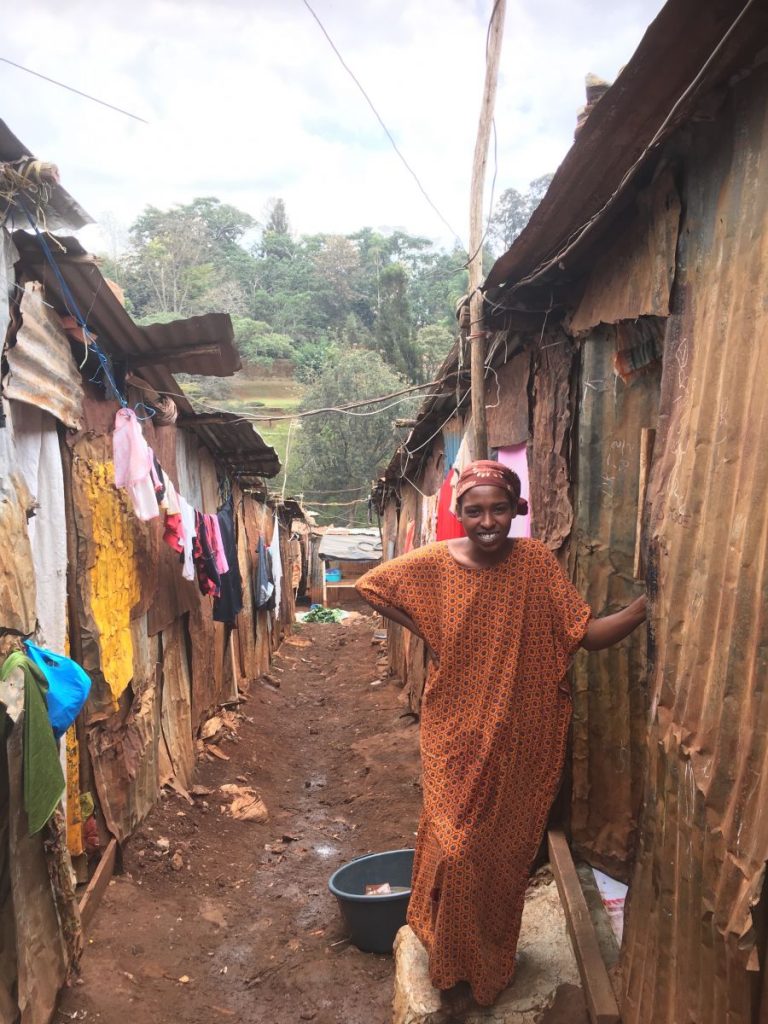Visit from a TB community health volunteer